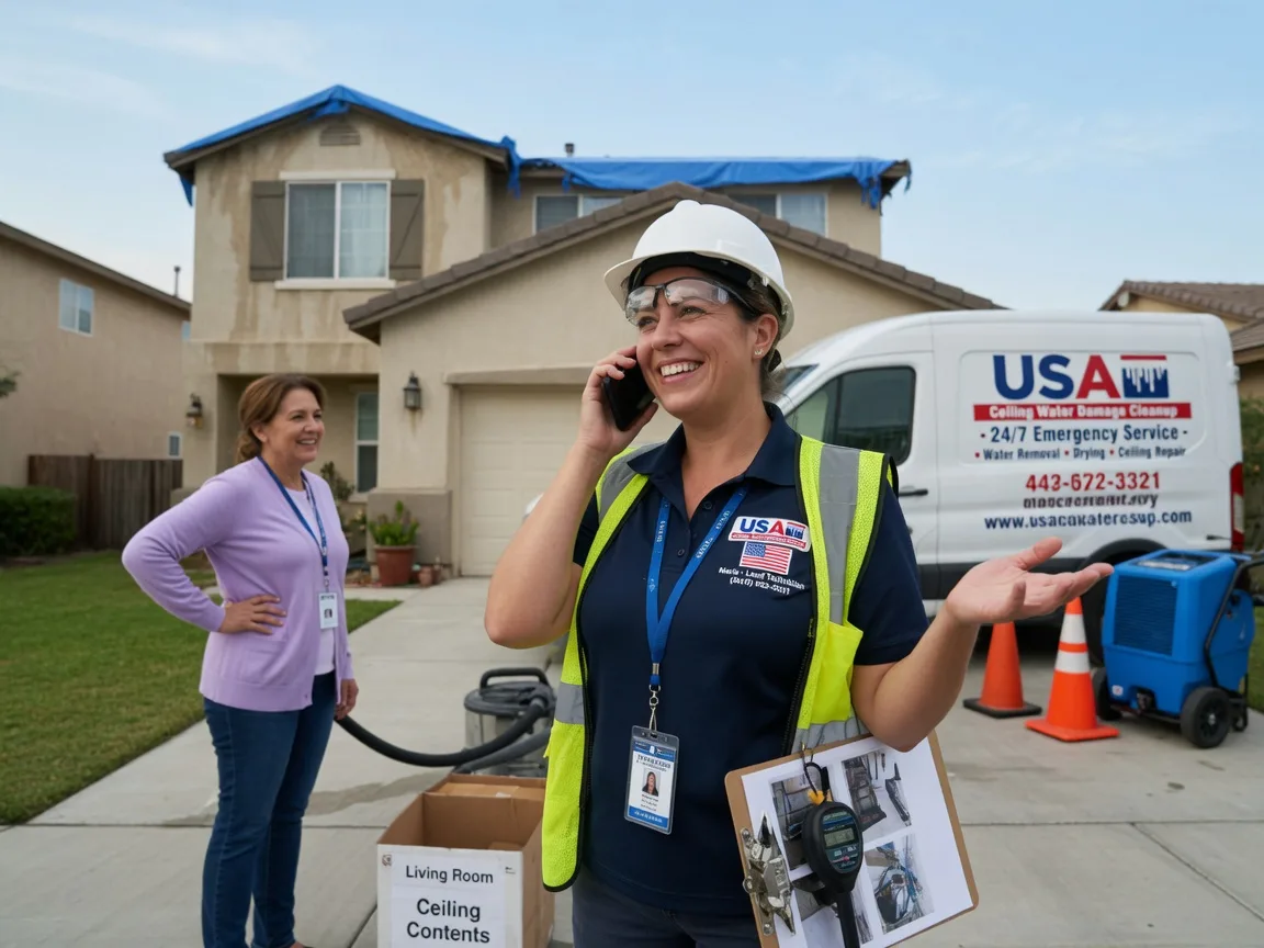 Ceiling Water Damage Restoration Oconto, WI FAQs